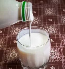 Kozarec svežega kefirja